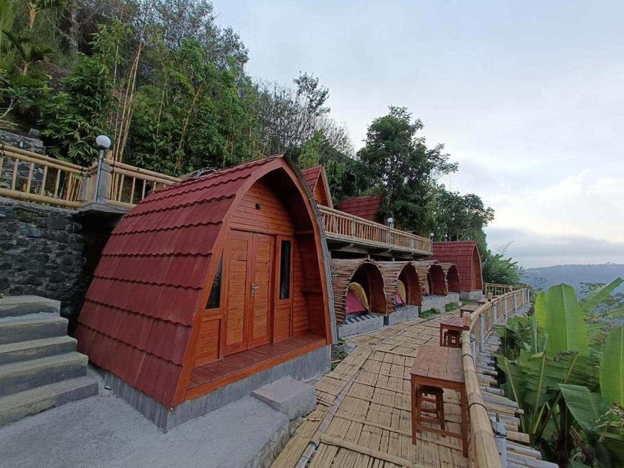 The Panorama Batur Camp Hotel Kintamani Exterior foto
